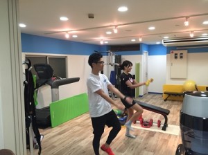 行列のできる加圧ジムの作り方１